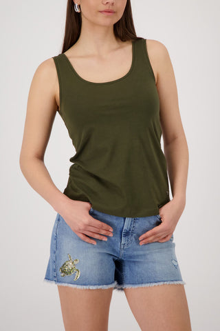 Top, olive