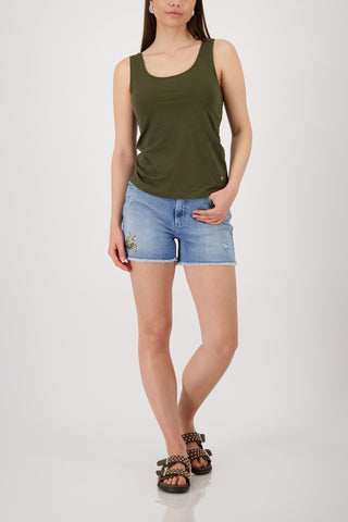 Top, olive