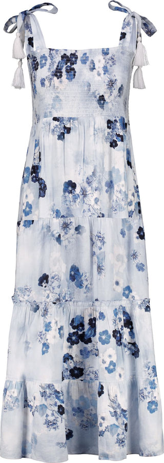 Kleid, sea side gemustert