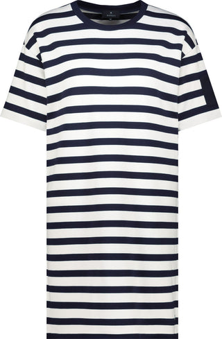 Kleid, marine ringel