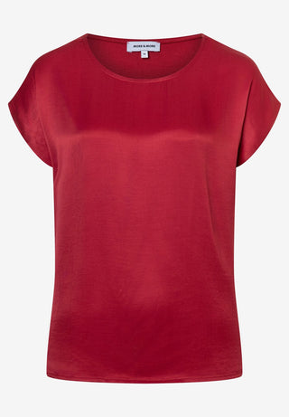 Shirt mit Satinfront