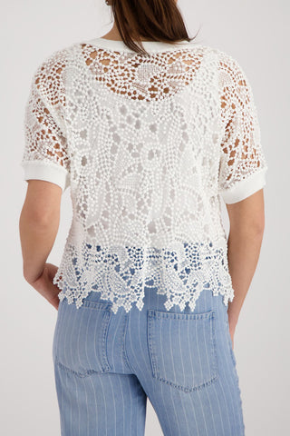 Pullover, cream
