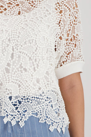 Pullover, cream