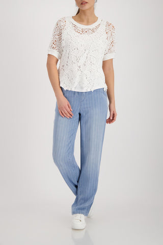 Pullover, cream