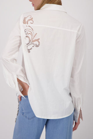 Bluse, cream