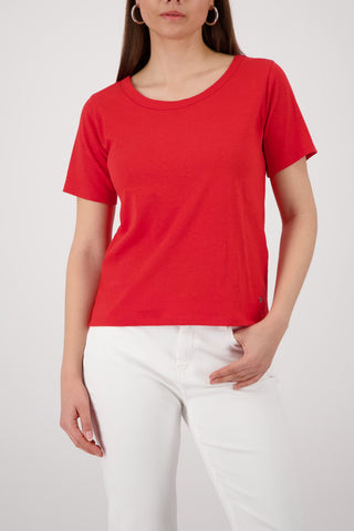 T-Shirt, coral red