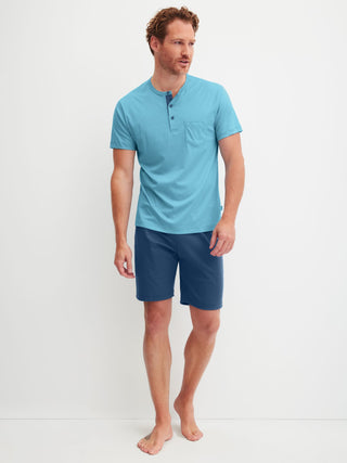 HERREN Pyjama kurz