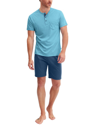 HERREN Pyjama kurz