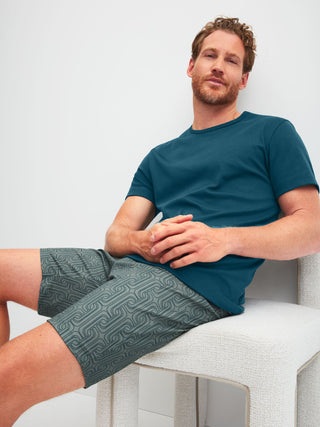 HERREN Pyjama kurz