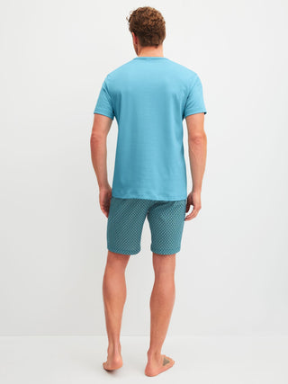 HERREN Pyjama kurz