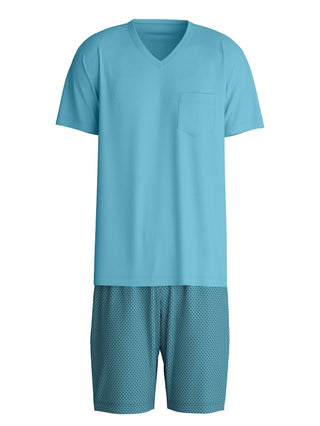 HERREN Pyjama kurz