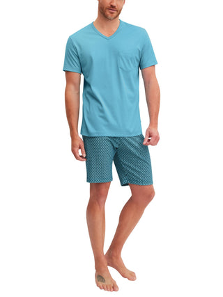 HERREN Pyjama kurz