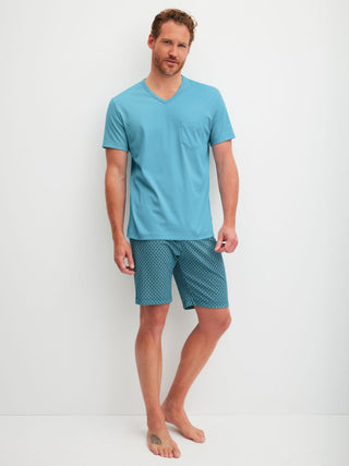 HERREN Pyjama kurz