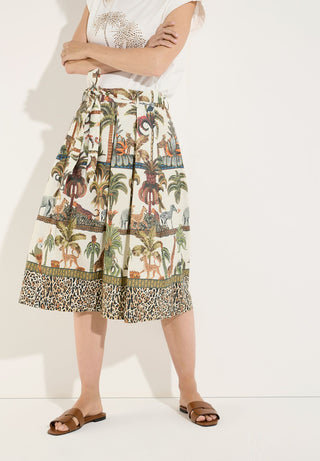 Rock mit Jungle-Print