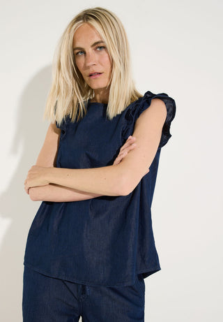 Jeansbluse