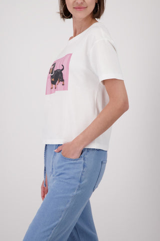 T-Shirt, cream