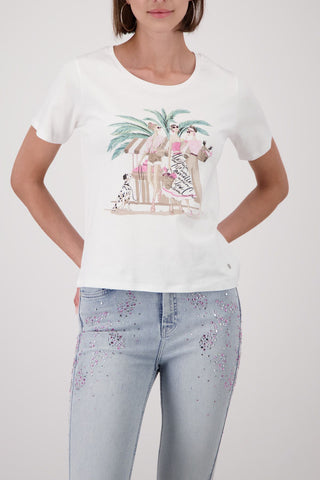T-Shirt, cream