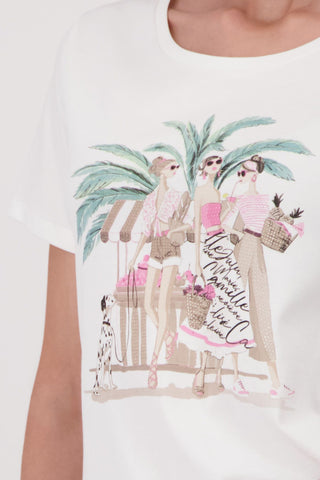 T-Shirt, cream