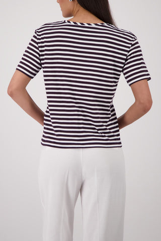 T-Shirt, coffee ringel