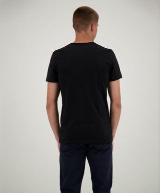 2 T-Shirt Doppelpack Bodyfit mit V-Ausschnitt