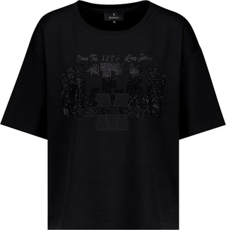 T-Shirt, schwarz