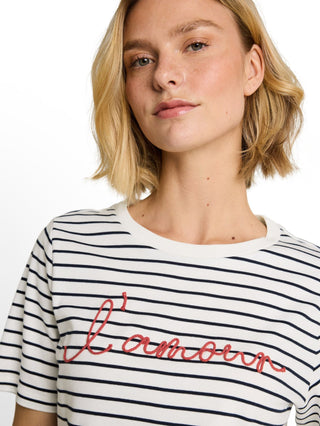 T-Shirt mit Schriftzug