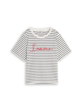 T-Shirt mit Schriftzug