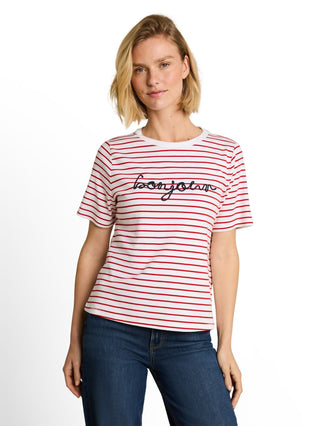 T-Shirt mit Schriftzug
