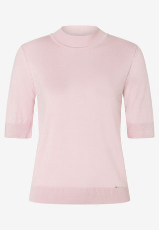 Turtleneck Pullover, milky rose