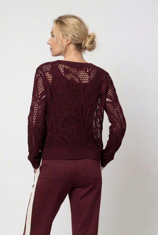 Pullover, dark bordeaux
