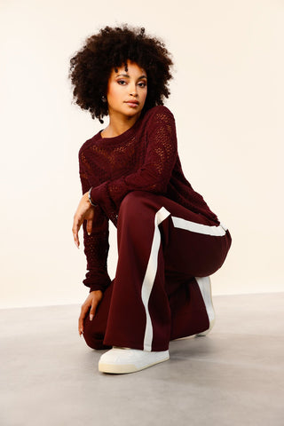 Pullover, dark bordeaux