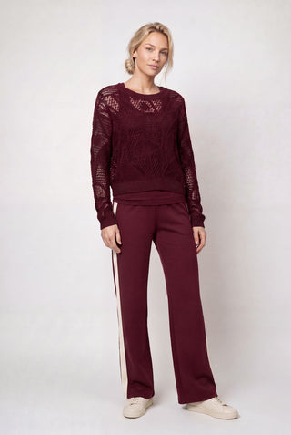 Pullover, dark bordeaux