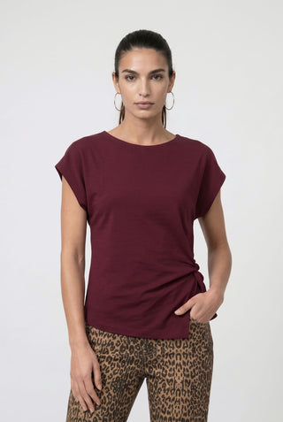 T-Shirt, dark bordeaux