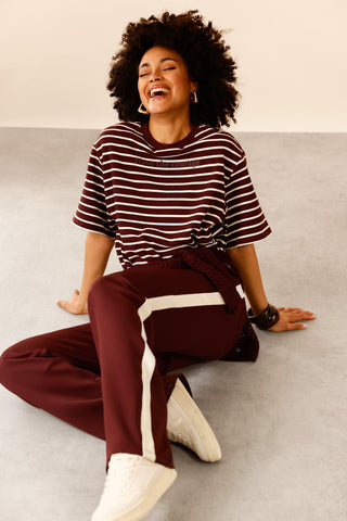 Hose, dark bordeaux