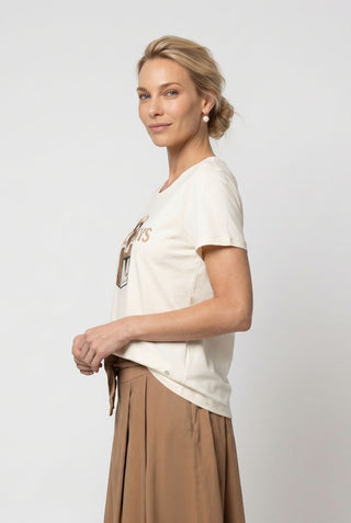 T-Shirt, antique white