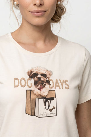 T-Shirt, antique white