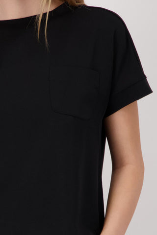Bluse, schwarz