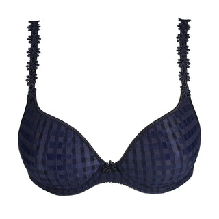 AVERO velvet blue Unterlegter BH Herzform