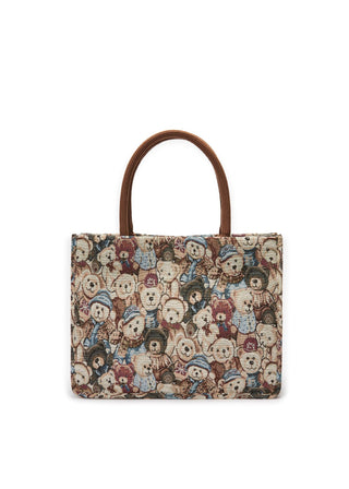 Shopper mit Teddy-Bär-Motiven