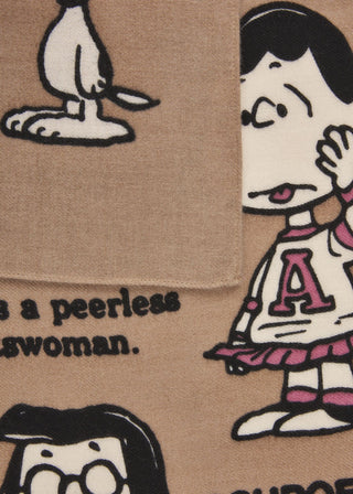 Schal mit Peanuts-Charakteren