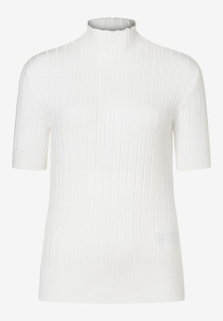Pullover with Turtleneck, off white