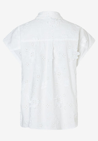 Embellished Blouse, off white