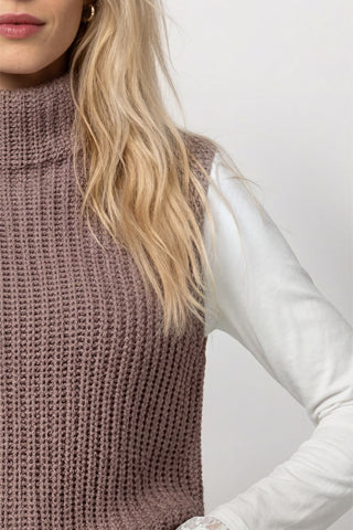 Pullunder, taupe