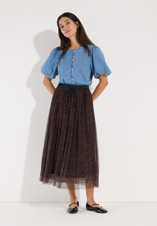 Jeansbluse