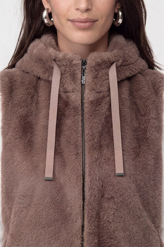 Weste, taupe