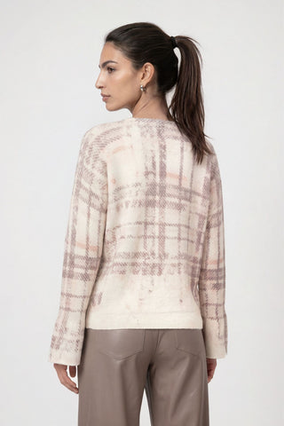 Pullover, pearly gemustert