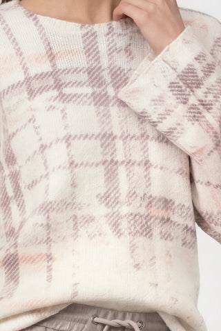 Pullover, pearly gemustert