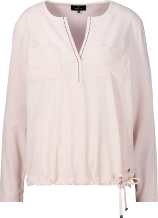 Bluse, rosewater