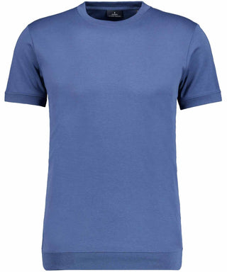 Pima T-Shirt Rundhals mit Bündchen
