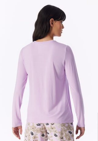 Shirt langarm Rundhals